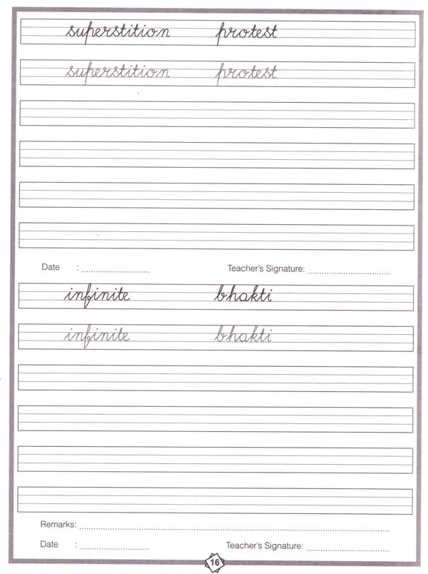 Practise Handwriting Volume - 4