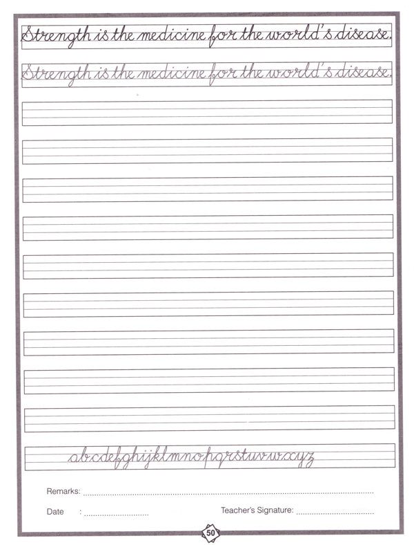 Practise Handwriting Volume - 4