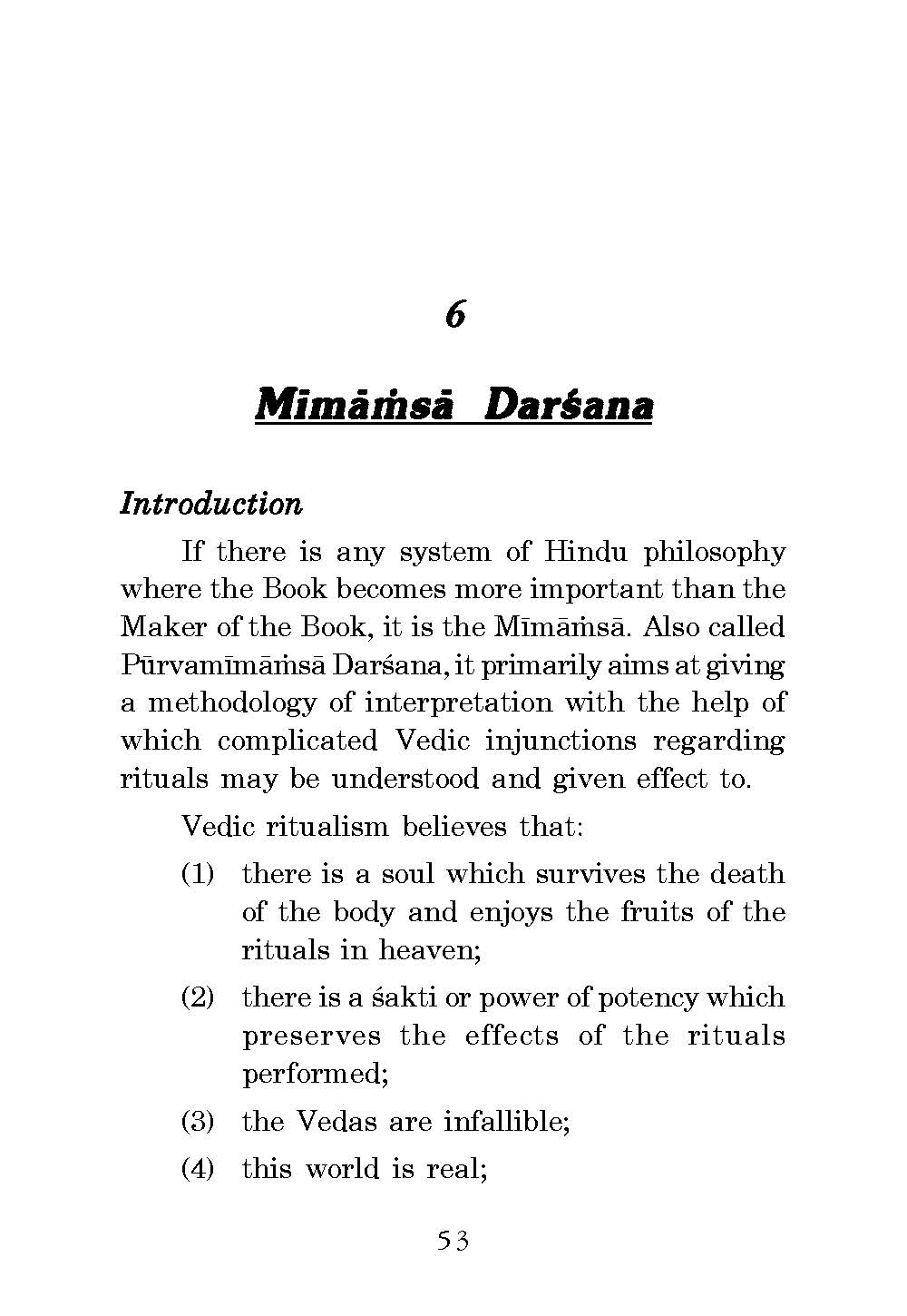 The Six Systems of Hindu Philosophy - A primer