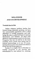 Will Power and its Development